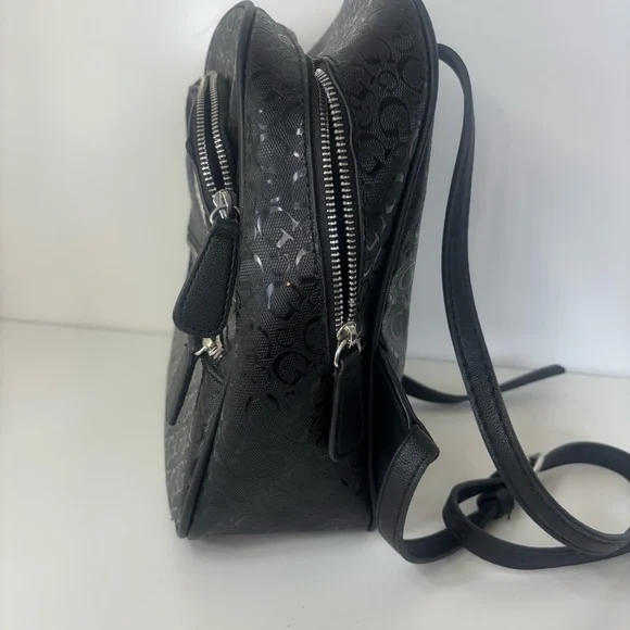 GUESS Black Patterned Backpack - Picture 3 of 3